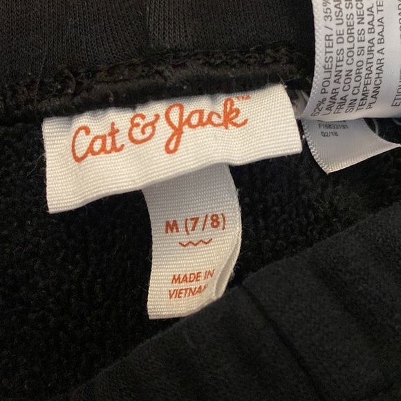 Cat & Jack Girl’s Black Joggers Size M - Picture 4 of 6